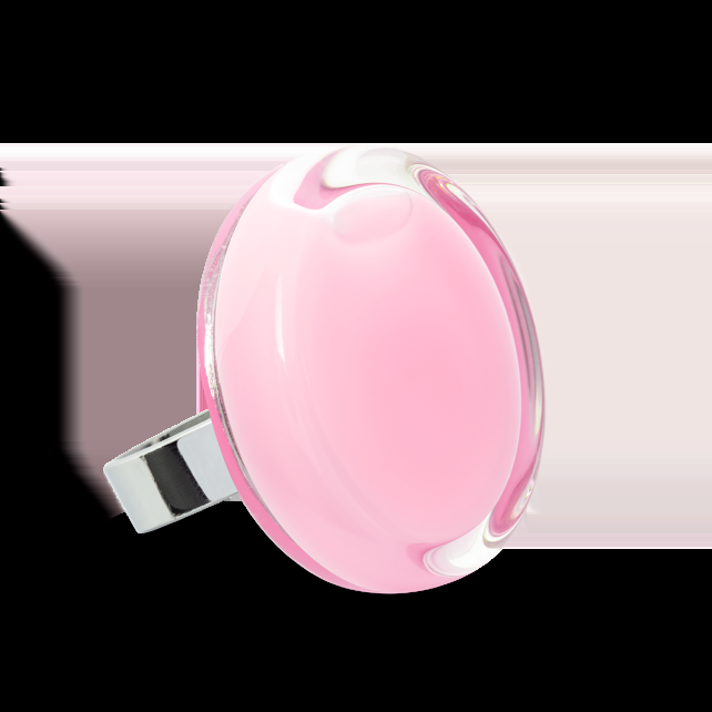 pylones Bague en verre soufflé - Cachou Medium Pastel