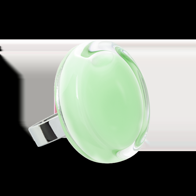 pylones Bague en verre soufflé - Cachou Medium Pastel