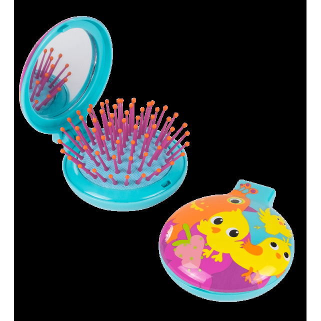 pylones Brosse à cheveux miroir 2 en 1 - Lady Retro Enfants