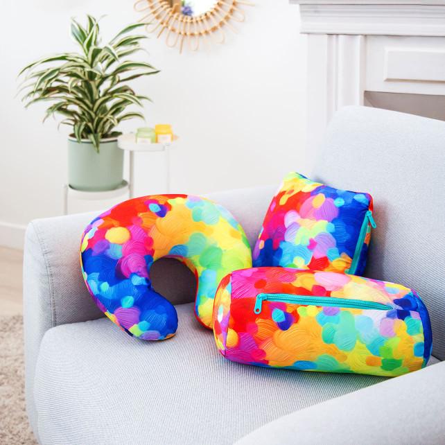 Pylones Coussin De Voyage Pliable 3 En 1- Pillow Pillow