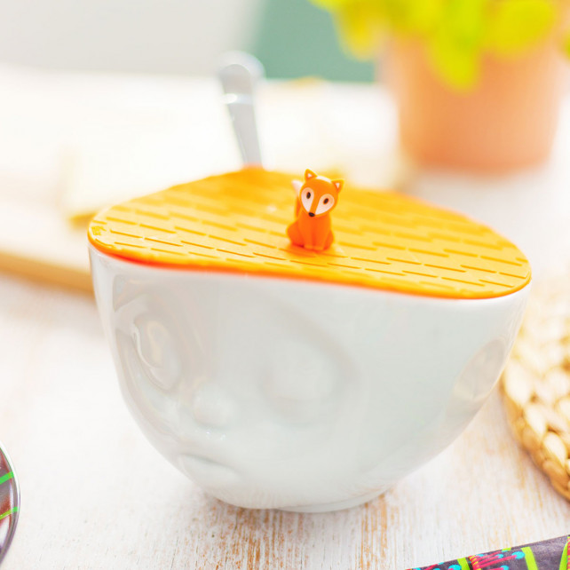 Pylones Couvercle Silicone Pour Bol - Bienauchaud / Bienaufroid XL 15 Cm