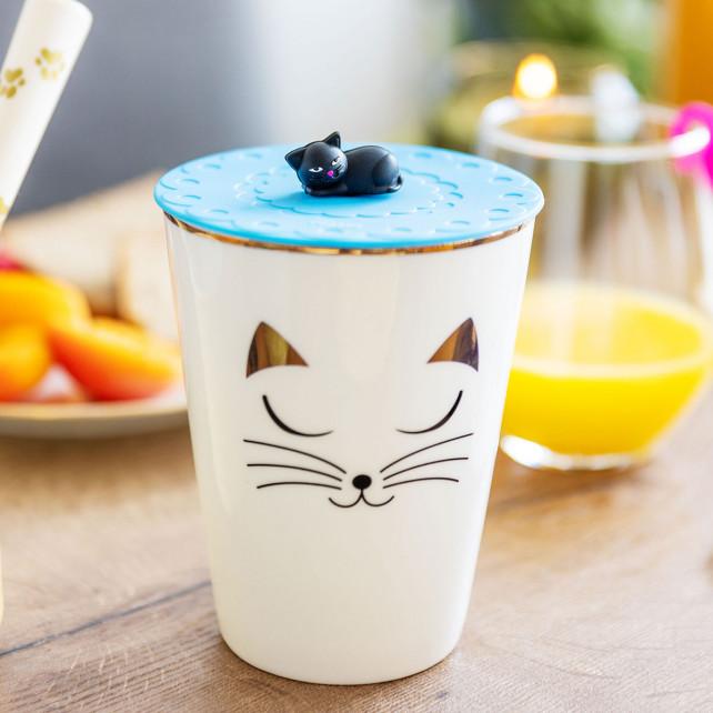Pylones Couvercle Silicone Pour Mug - Bienauchaud 10 Cm