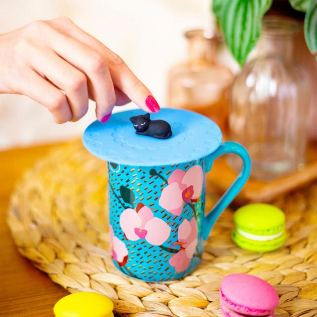Pylones Couvercle Silicone Pour Mug - Bienauchaud 10 Cm