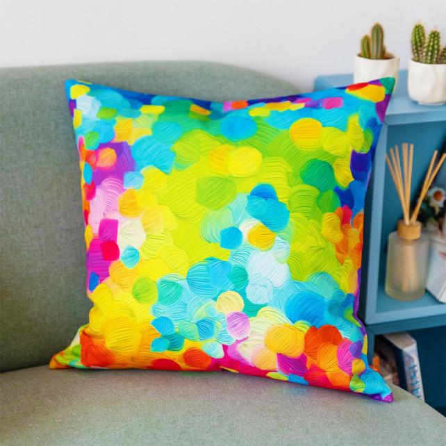 Pylones Housse De Coussin 50 X 50 Cm - Pillownes Large