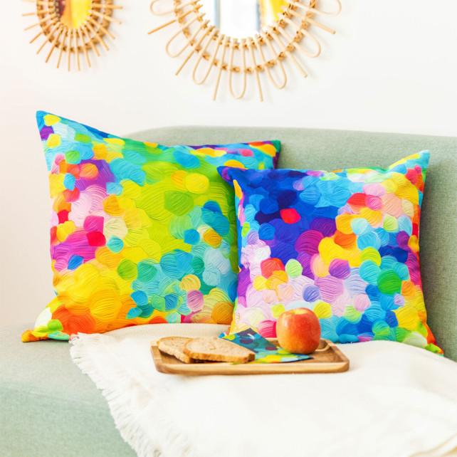 Pylones Housse De Coussin 50 X 50 Cm - Pillownes Large