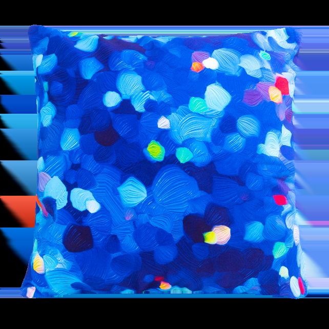 pylones Housse de coussin 50 x 50 cm - Pillownes Large