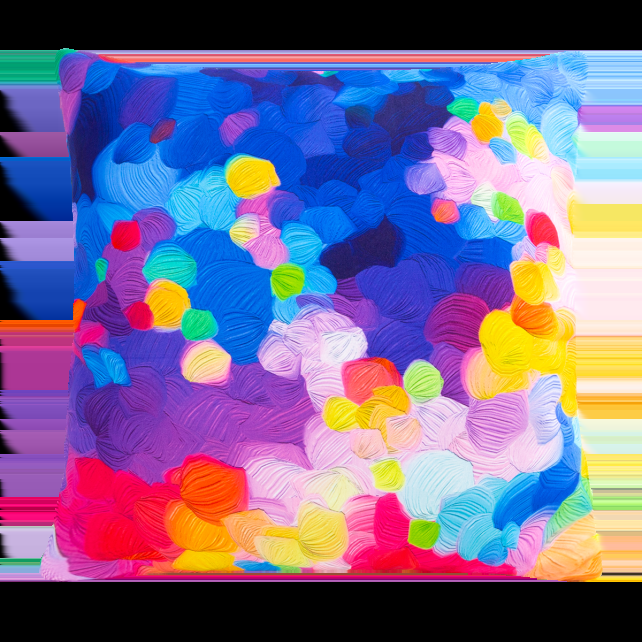 pylones Housse de coussin 50 x 50 cm - Pillownes Large