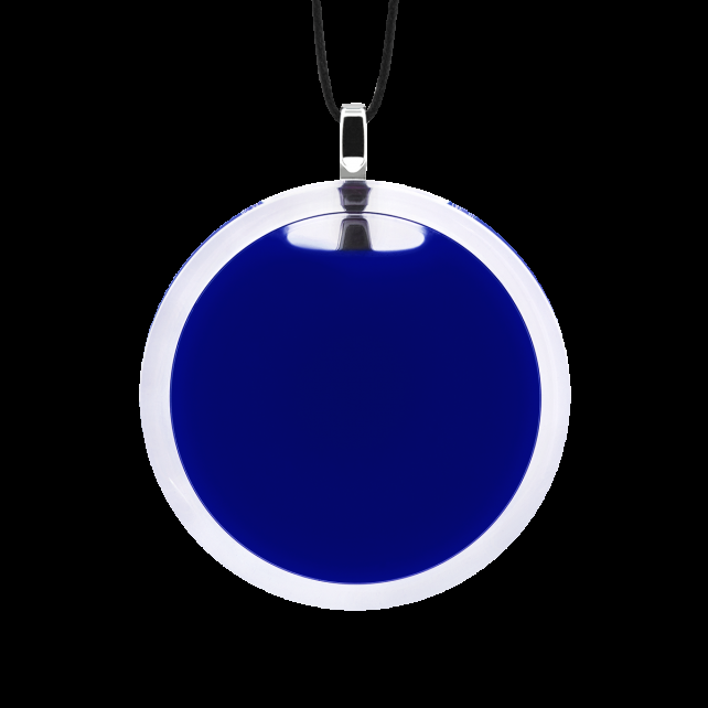 pylones Pendentif en verre soufflé - Cachou Medium Milk