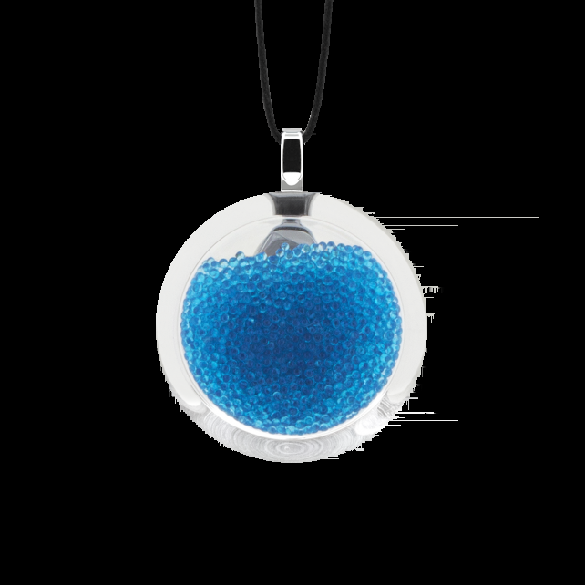 Pylones Pendentif En Verre Soufflé - Cachou Mini Billes