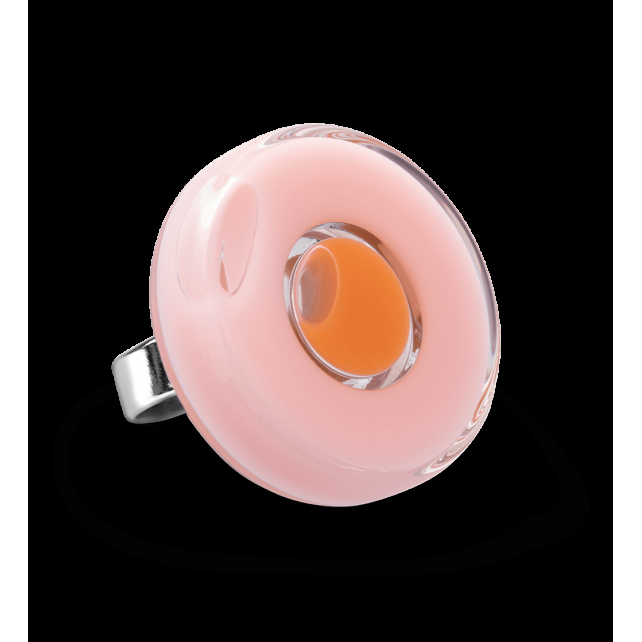 pylones Bague en verre soufflé - Duo Medium