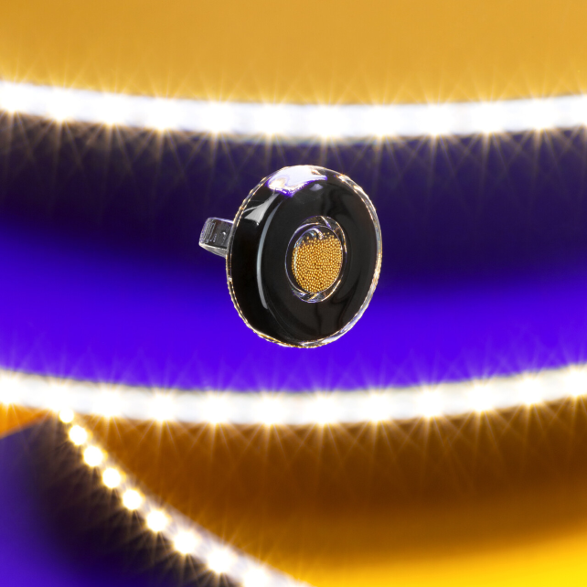 Pylones Bague En Verre Soufflé - Duo Medium