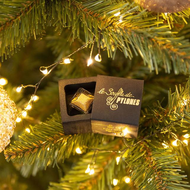 pylones Bague en verre soufflé - Gaia Medium Billes