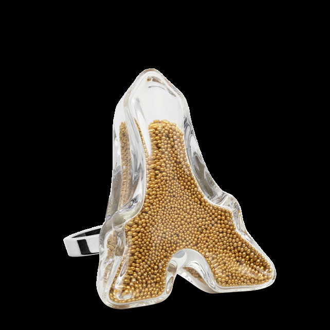 pylones Bague en verre soufflé - Tower Billes