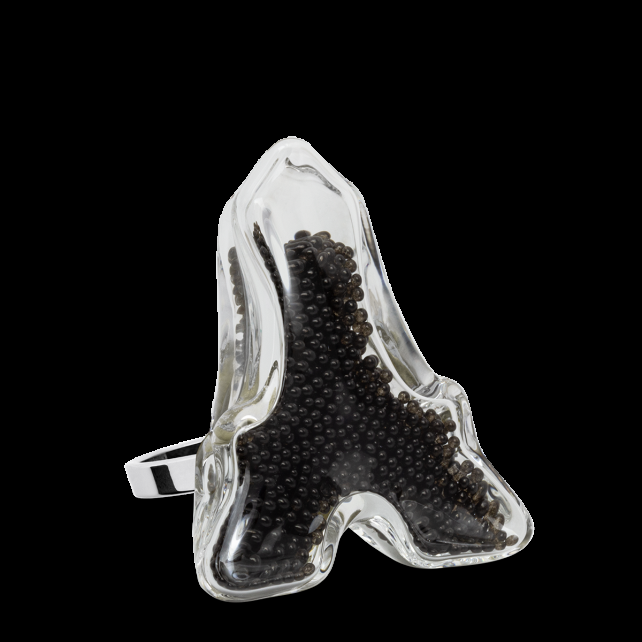 pylones Bague en verre soufflé - Tower Billes