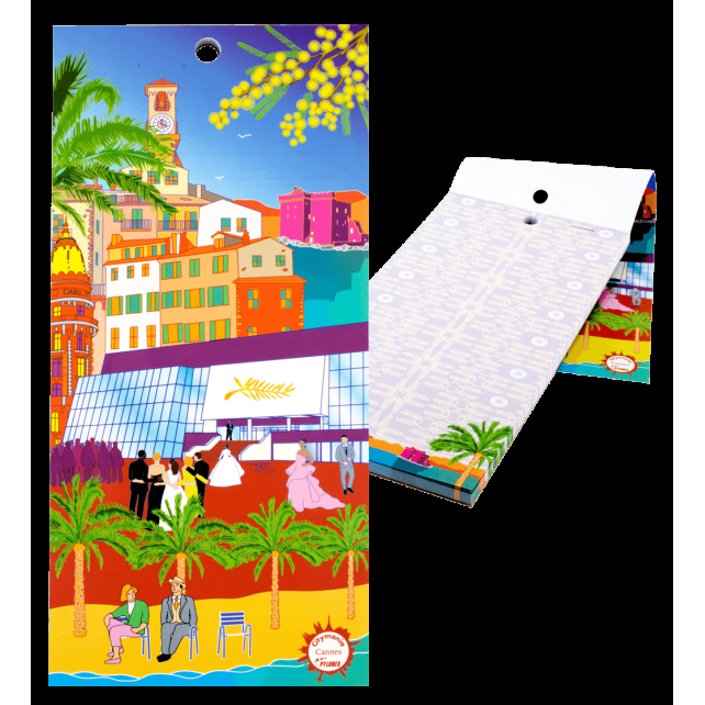 pylones Bloc note magnétique - Carnet Formalist City