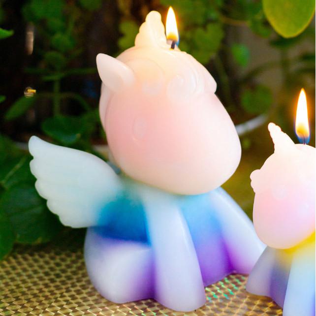 Pylones Bougie Licorne - Shinicorne