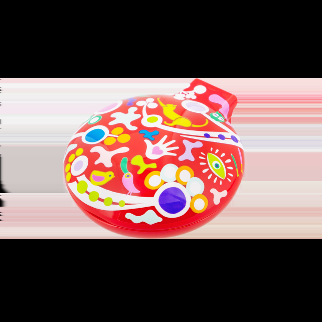 pylones Brosse à cheveux avec miroir - Lady Retro