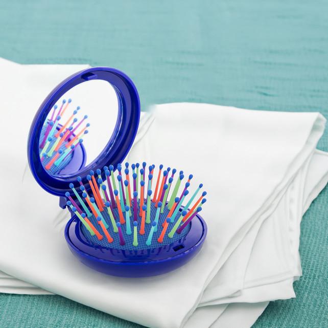 Pylones Brosse à Cheveux Avec Miroir - Lady Retro