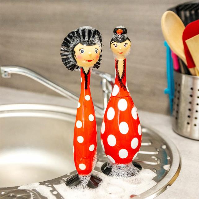 Pylones Brosse à Vaisselle - Brushing