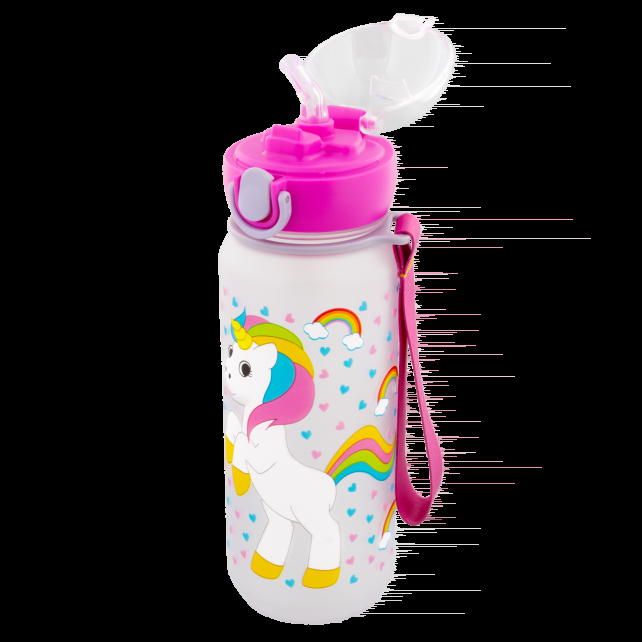 pylones Gourde avec paille 50 cl - Happyglou straw