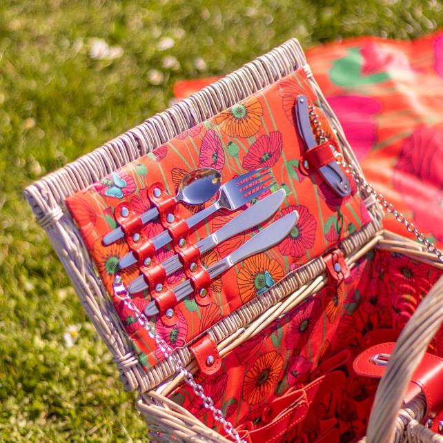 Pylones Panier De Pique Nique - Déjeuner Sur L'herbe