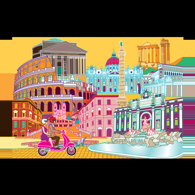 pylones Post my city - Carte postale