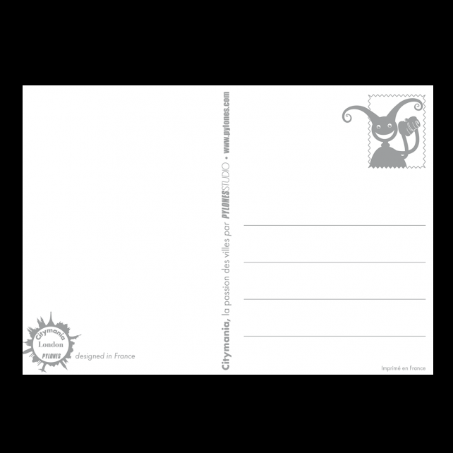 Pylones Post My City - Carte Postale