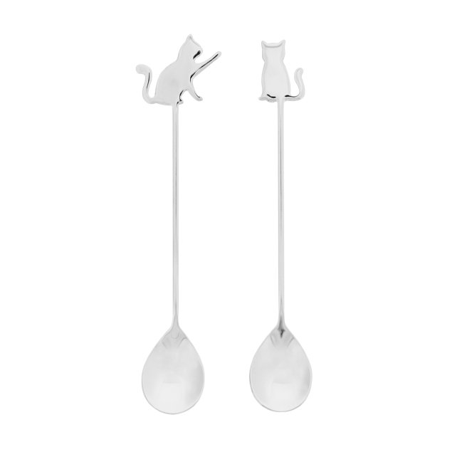 Pylones Set De 2 Cuillères à Café - Catuccino