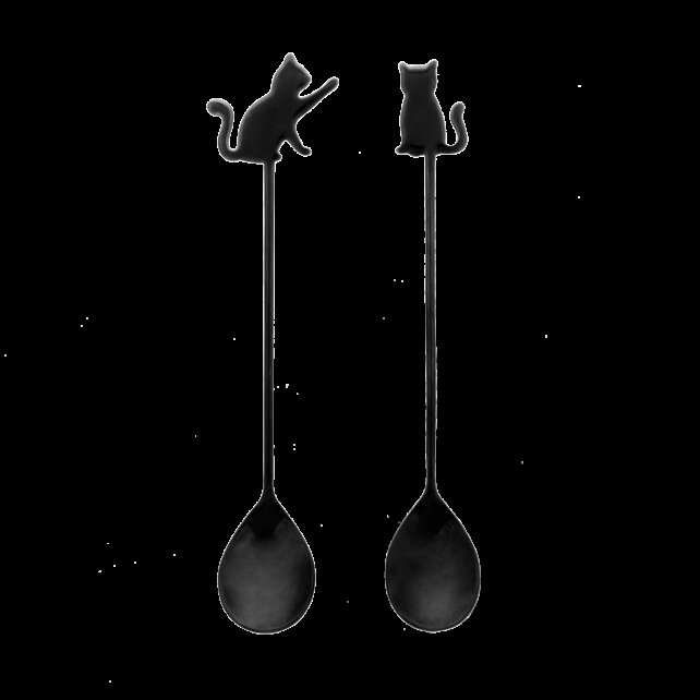 pylones Set de 2 cuillères à café - Catuccino