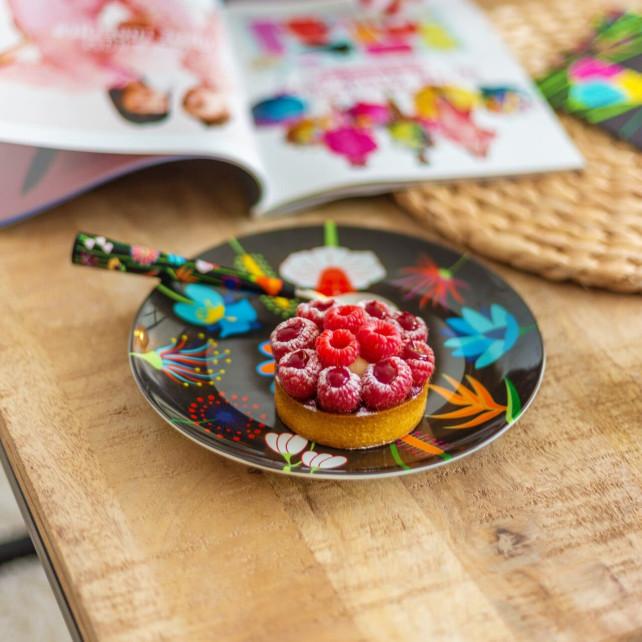 Pylones Set De 4 Assiettes - Dessert Coloré