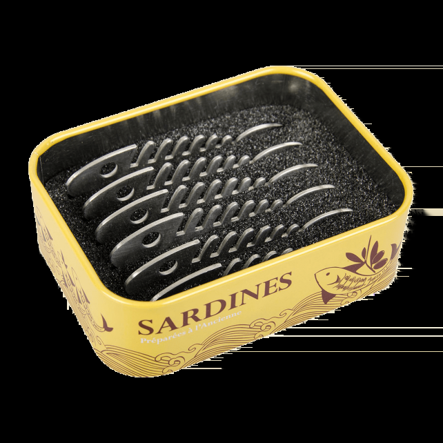 pylones Set de 6 Pics apéritif - Sardines