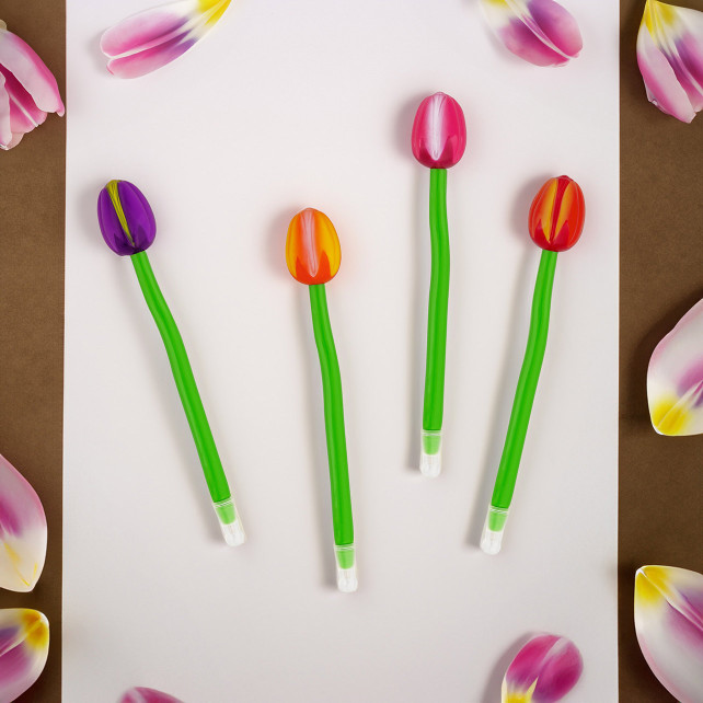 Pylones Stylo - Tulipes