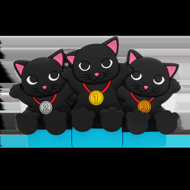 pylones Support porte 3 brosses à dents - Ani-toothi