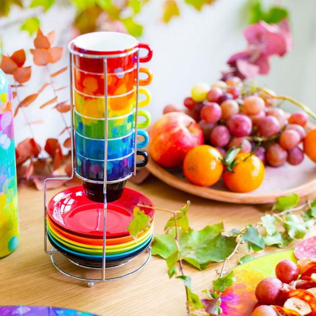 Pylones Tour De Tasses Espresso - Café Des Artistes