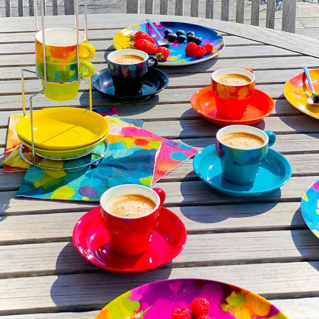 Pylones Tour De Tasses Espresso - Café Des Artistes