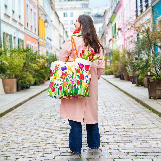 Pylones Très Grand Cabas De Plage - Beach Bag