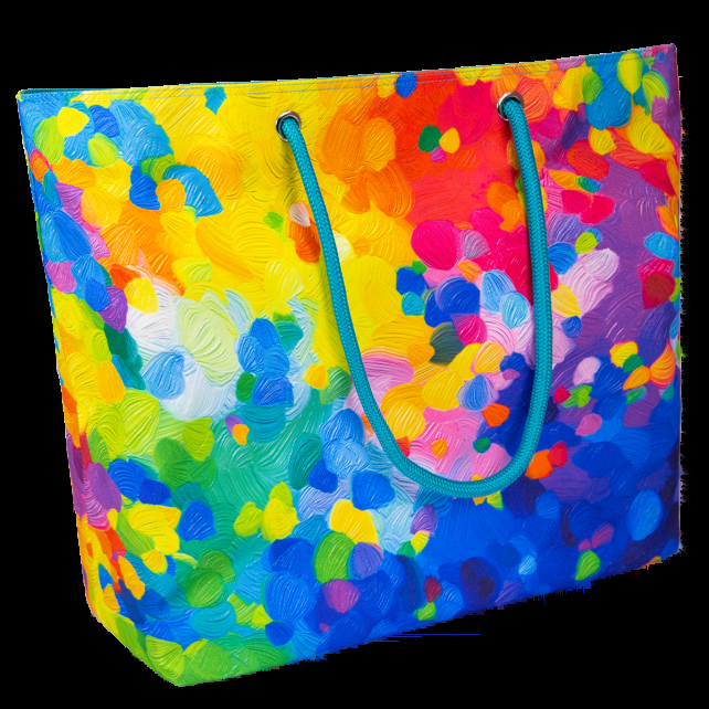 pylones Très grand cabas de plage - Beach Bag