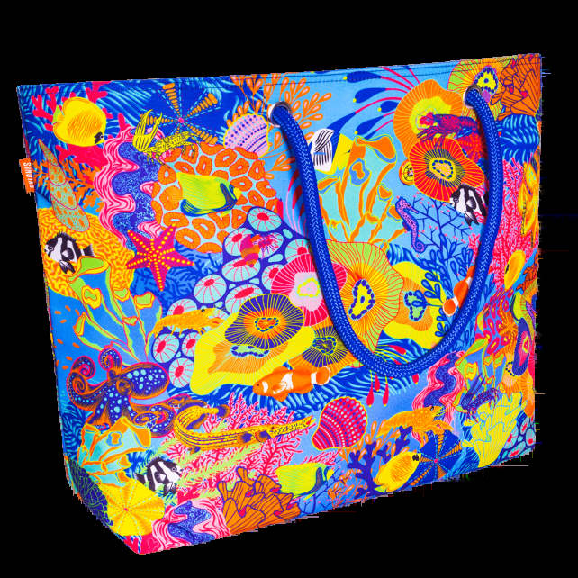 pylones Très grand cabas de plage - Beach Bag