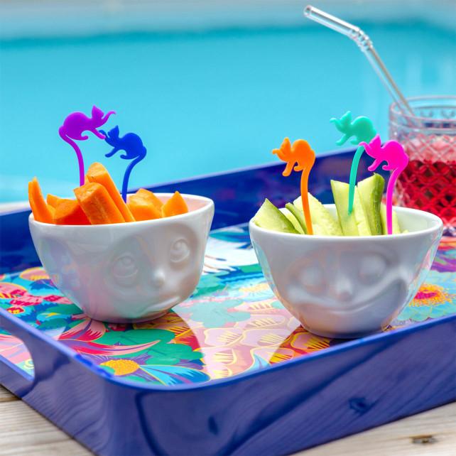 Pylones Set De 12 Pics Apéritif - Entrechats Happy Picks