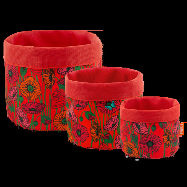 pylones Set de 3 paniers gigognes multi-usages - Panier