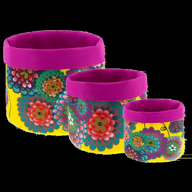 pylones Set de 3 paniers gigognes multi-usages - Panier