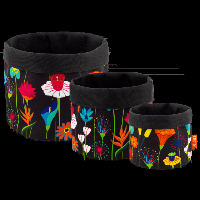 pylones Set de 3 paniers gigognes multi-usages - Panier