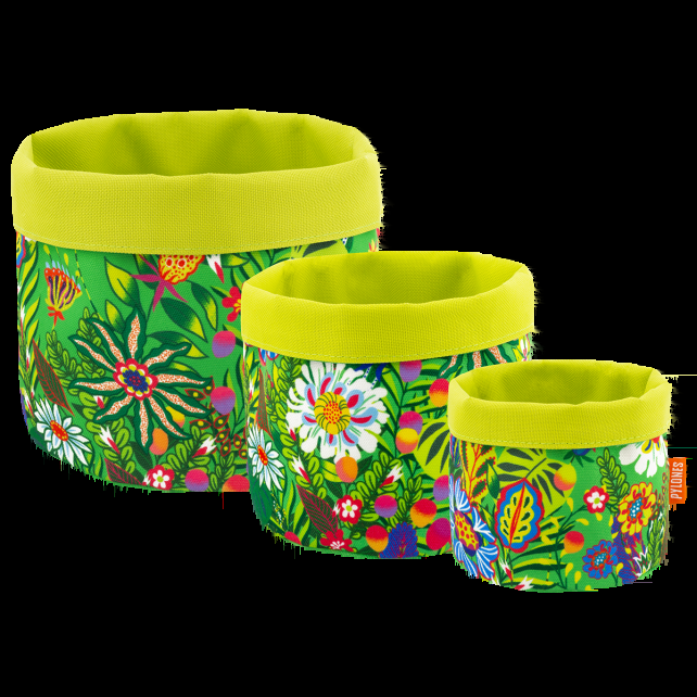 pylones Set de 3 paniers gigognes multi-usages - Panier