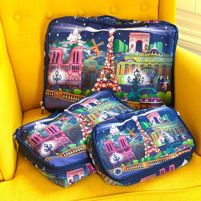 Pylones Set De 3 Pochettes De Voyage - Travel Organizer