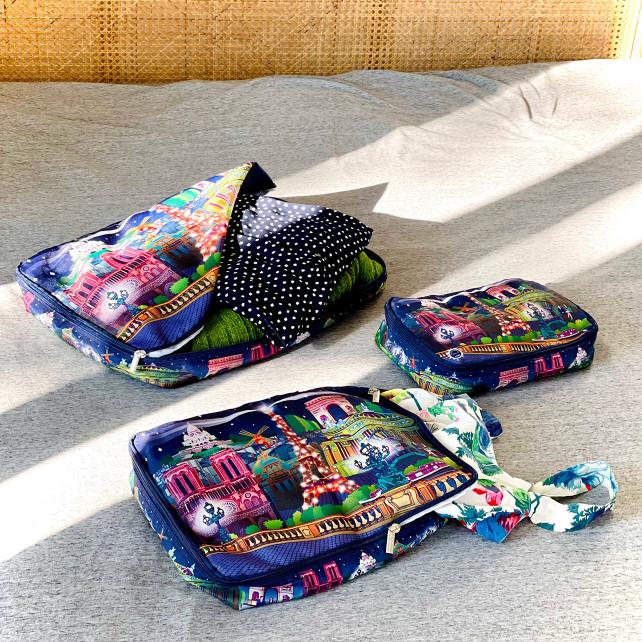 Pylones Set De 3 Pochettes De Voyage - Travel Organizer