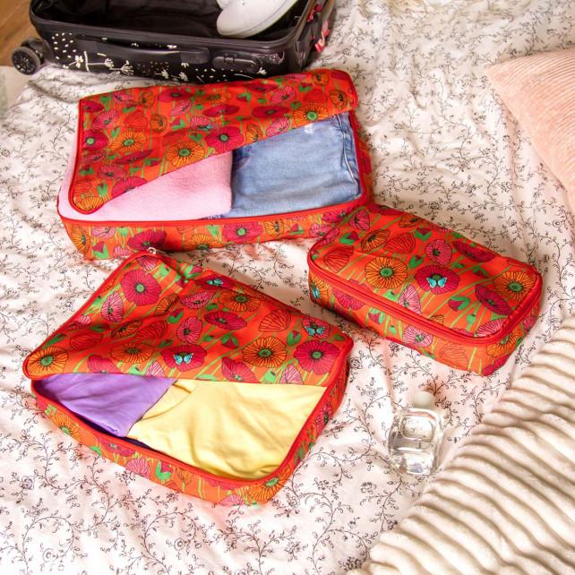 Pylones Set De 3 Pochettes De Voyage - Travel Organizer