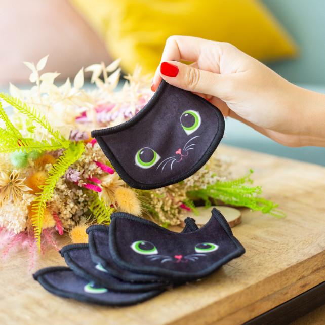 Pylones Set De 6 Disques Démaquillants Lavables - Beautycat