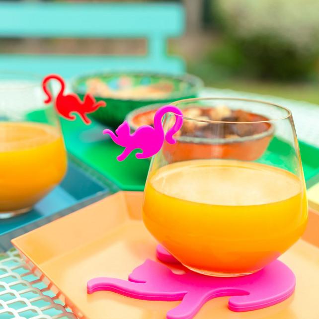 Pylones Set De 6 Marqueurs De Verre - Happy Markers Animaux