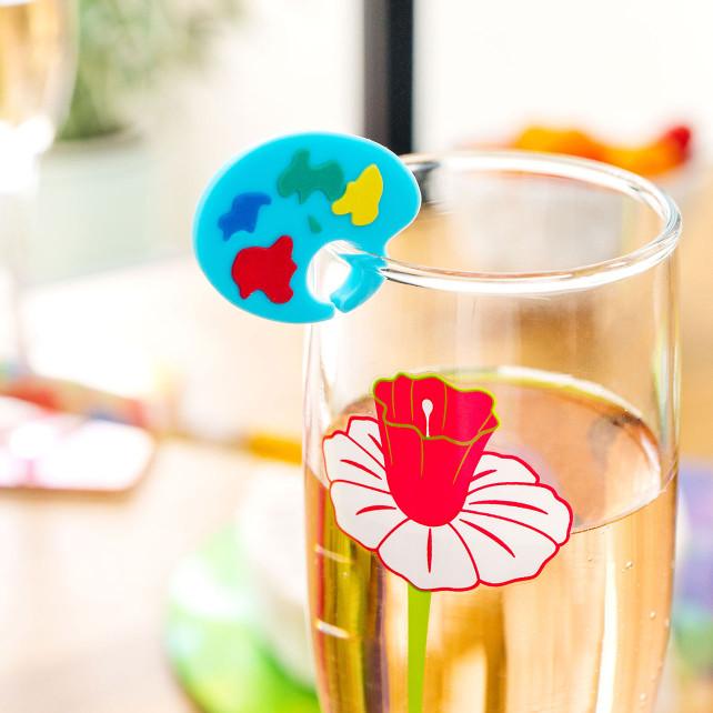 Pylones Set De 6 Marqueurs De Verre - Happy Markers Palette