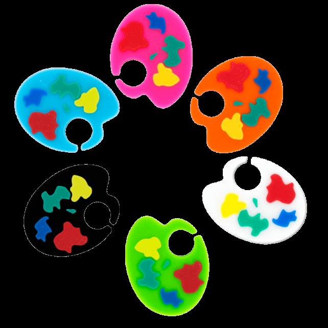 pylones Set de 6 marqueurs de verre - Happy Markers Palette